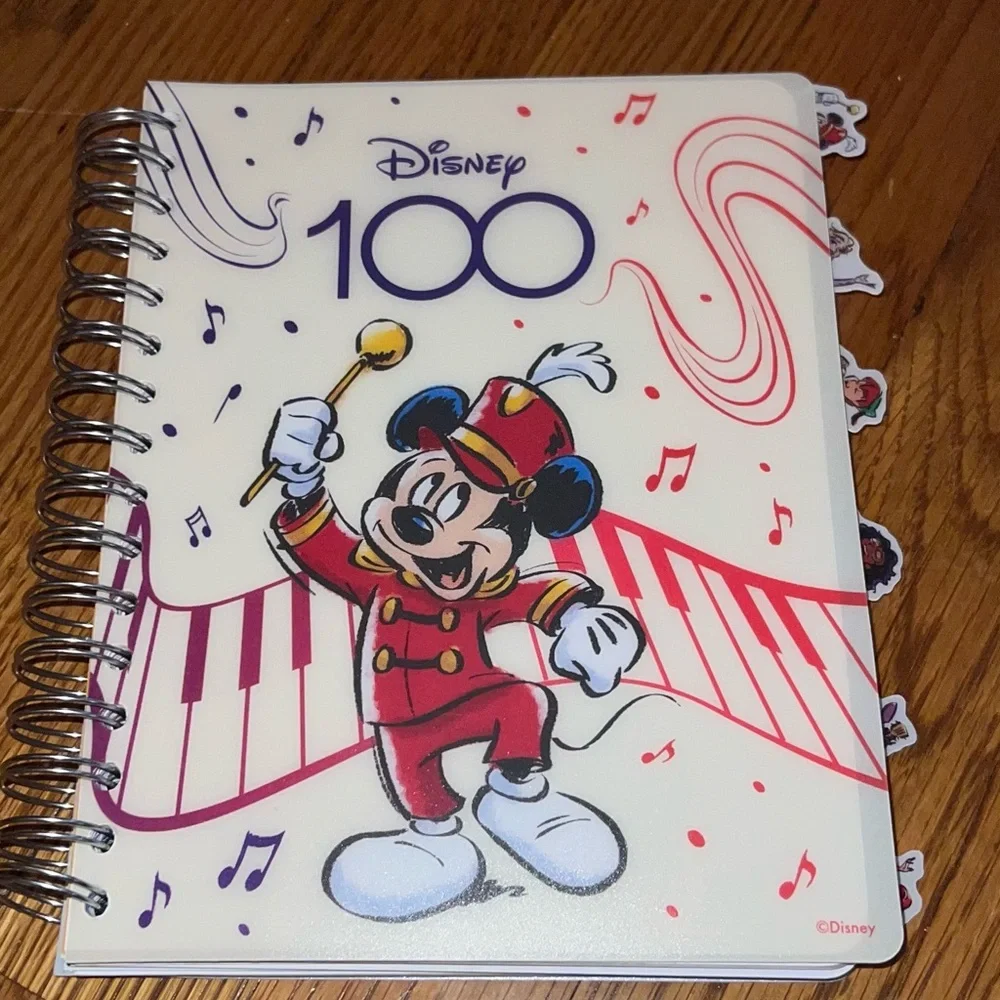 Disney 100 Mickey Mouse Musical Notebook - NWT